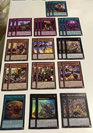 スプリガンズ　デッキパーツ　キラ5枚 全30枚