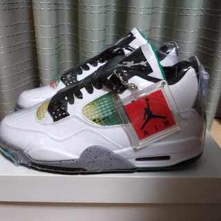 ナイキ ウィメンズ エアジョーダン4 "ルシッドグリーン" 27cm