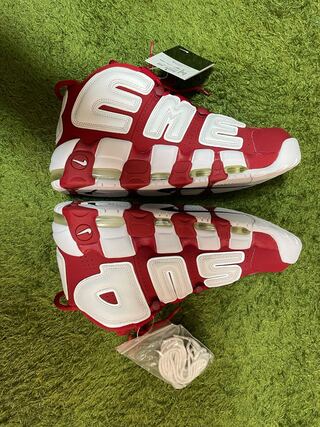 27.5 cm supreme nike air more up tempo 27.5cm
