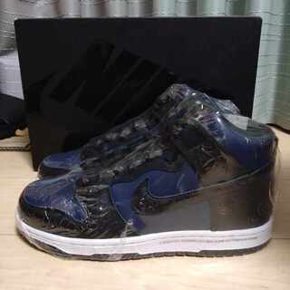 フラグメント × ナイキ ダンク ハイ シティパック"ミッドナイトネイビー" 26.5cm