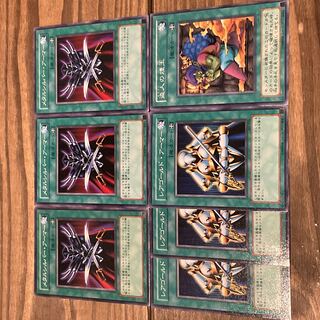 遊戯王　メタルシルバーアーマー　盗人の煙玉　レアゴールドアーマー