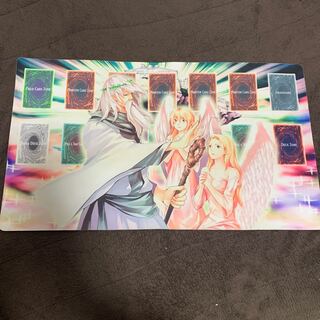 遊戯王　プレイマット　神の警告