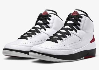 Nike Air Jordan 2 OG "Chicago" 2022 Ho Wight/Varsity Red/Black DX2454-106 27cm