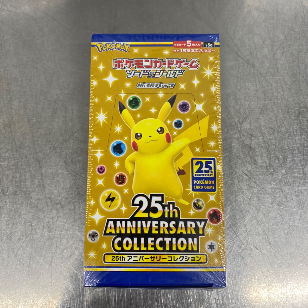 25th ANNIVERSARY COLLECTION Unopened BOX PK-11 1BOX