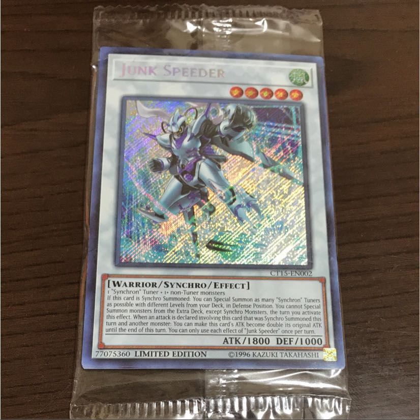 遊戯王【英語版】未開封 ジャンクスピーダー、武力の軍奏など ウル&シク 5枚入り