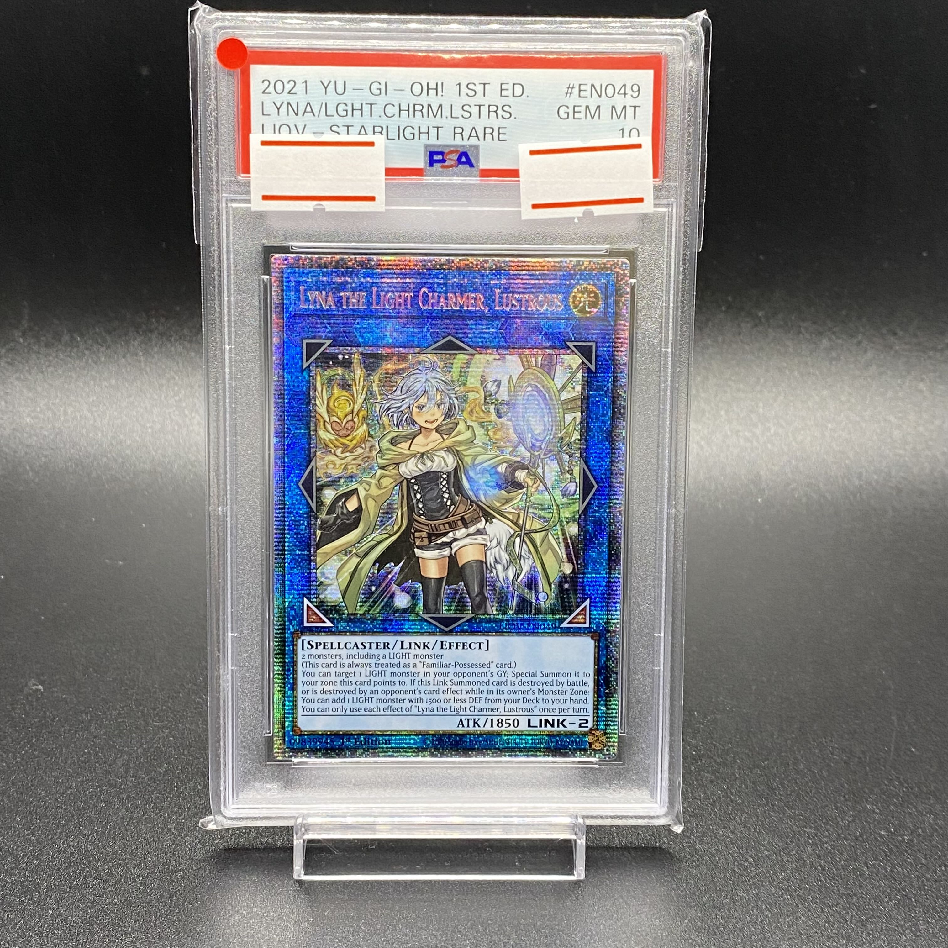 PSA10 LYNA THE LIGHT CHARMER,LUSTROUS/照耀の光霊使いライナ スターライト LIOV-EN049