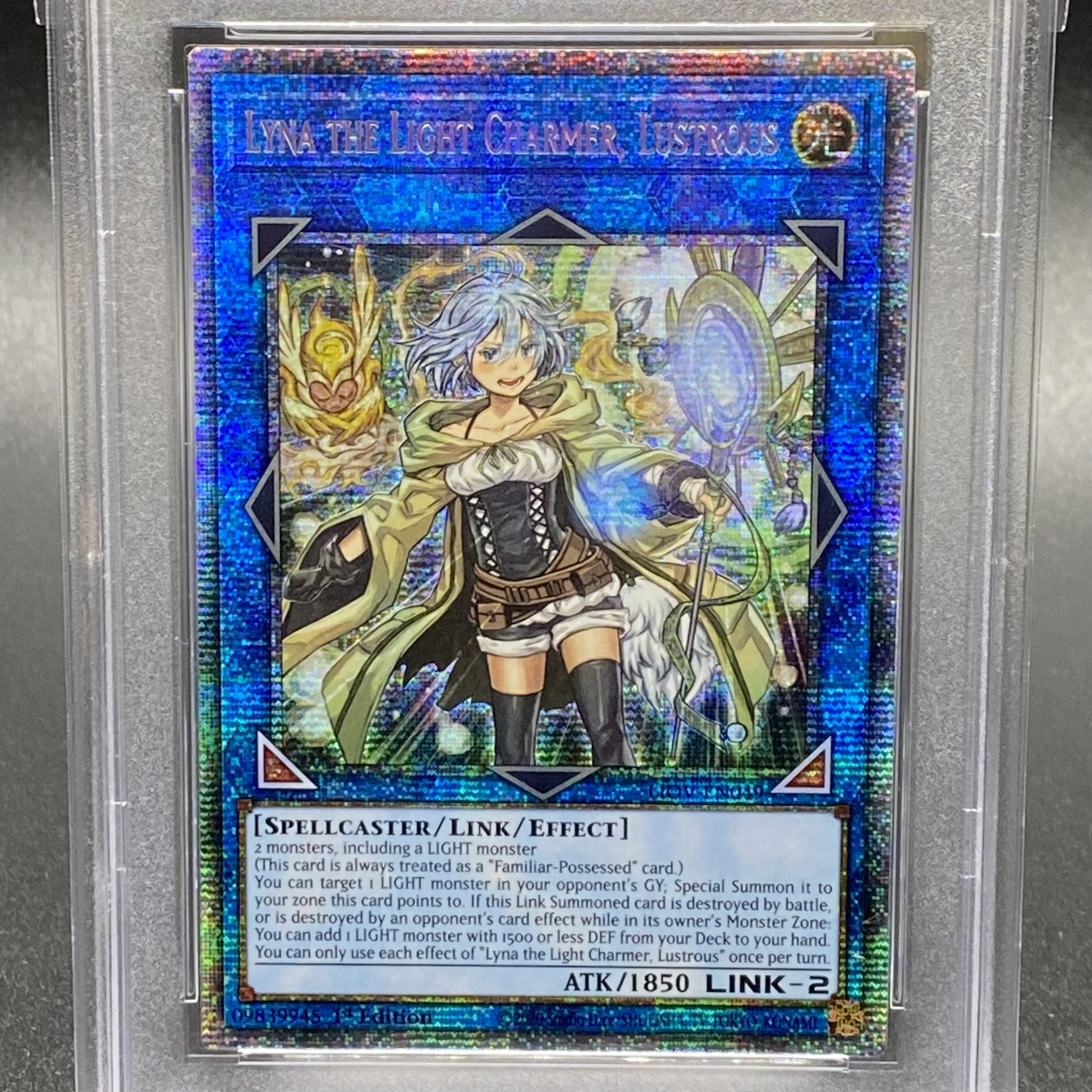 PSA10 LYNA THE LIGHT CHARMER,LUSTROUS/照耀の光霊使いライナ スターライト LIOV-EN049