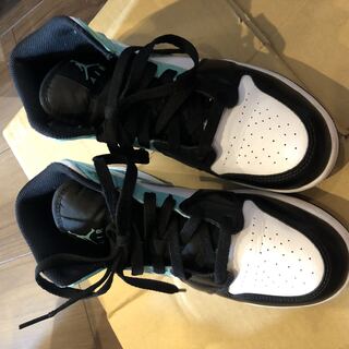 NIKE Air Jordan 1 Ho Wight Tropical Twist Black Women's 23.5cm 23.5cm