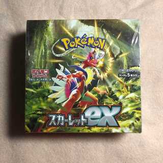 【未開封シュリンク有】ポケモン　スカーレットEX 拡張パック　1BOX