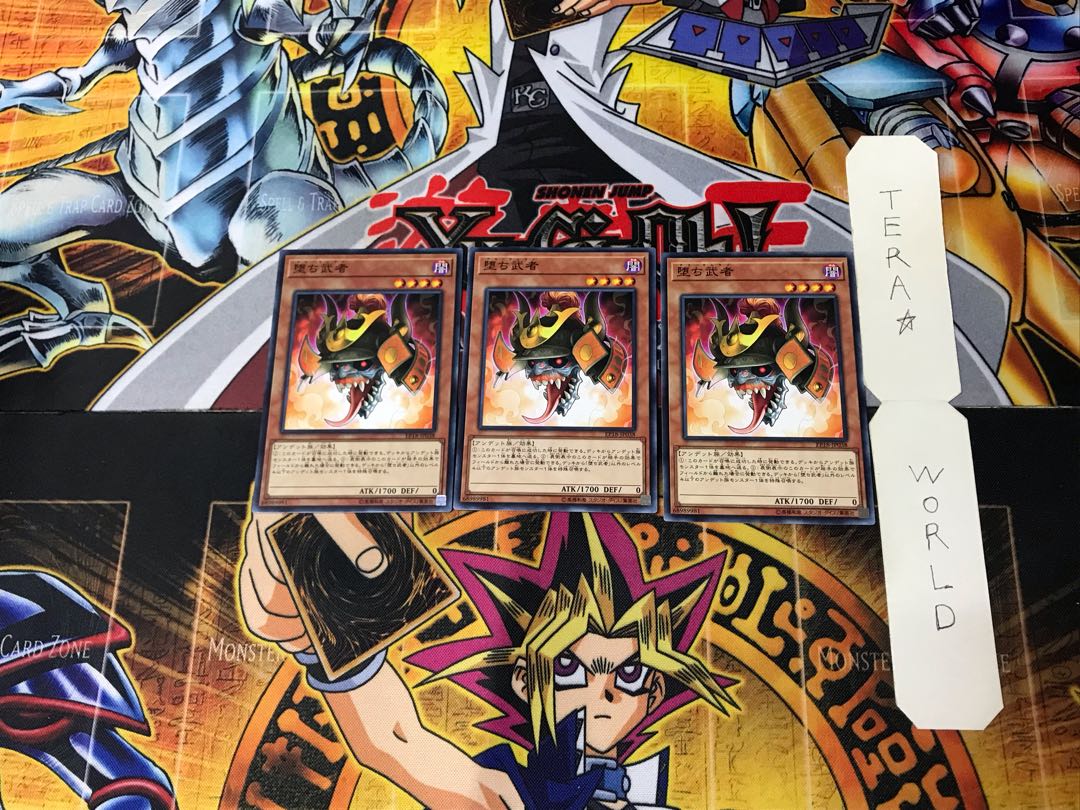 Samurai Skull 1 Normal, set of 3 Tera