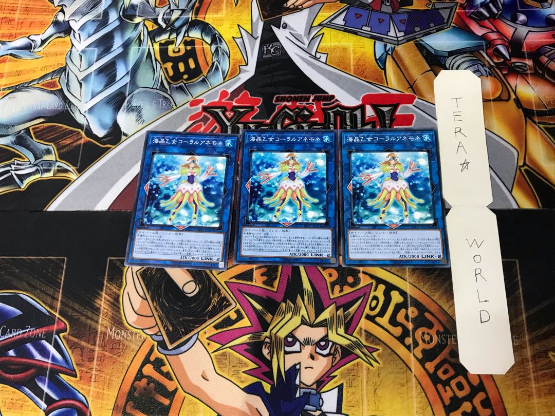 Marincess Coral Anemone 9 Normal, set of 3 Tera