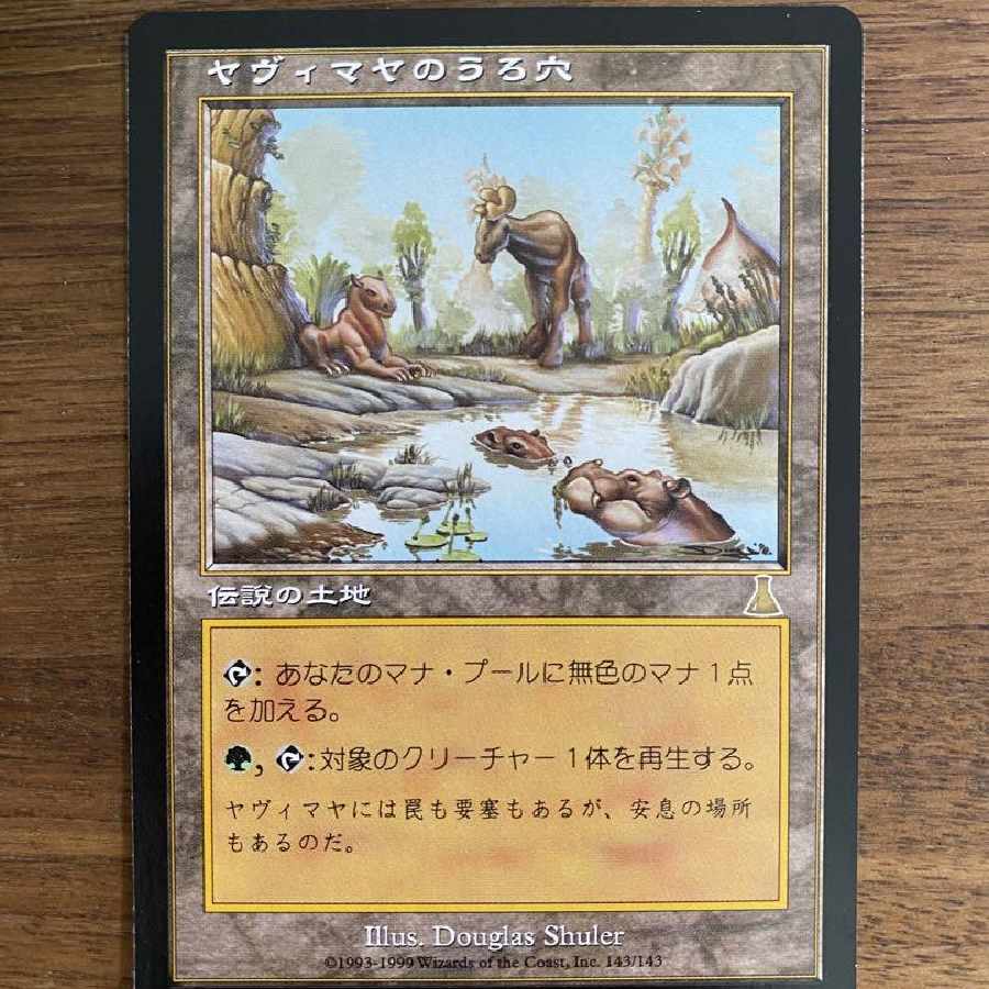 MTG【レア】ヤヴィマヤのうろ穴《UDS》日 1枚