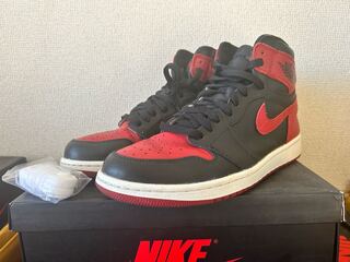 Nike Air Jordan 1 Retro High OG "Bred/Banned" (2016) 27.5cm