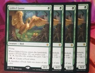 gilded goose ELD 英4枚 金のガチョウ