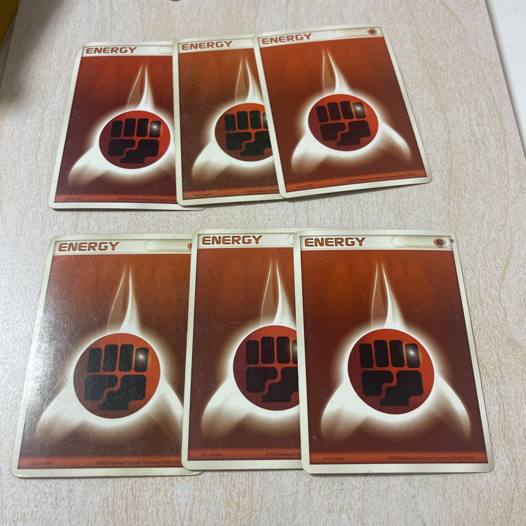 Basic FightingEnergy 6-piece set ①.