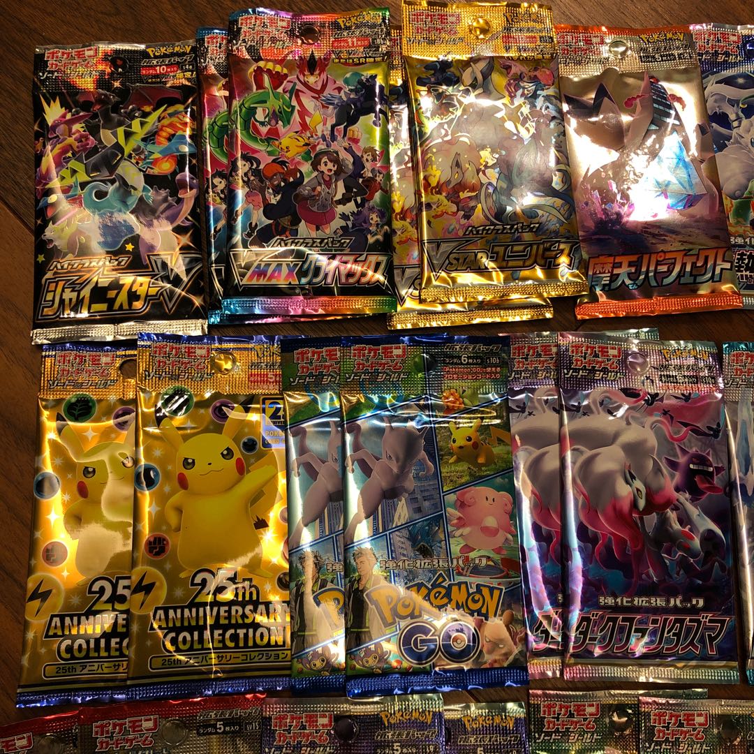 Pokémon Cards Unopened Pack Shiny Star Eevee Heroes Arcana 25th Anniversary Popular Pack Out of Print Pack