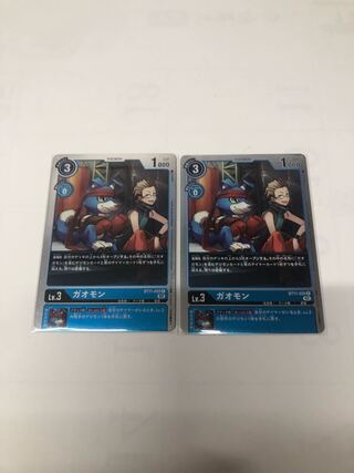 ガオモン2枚セット