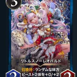 リトルスノーレオパルド　１枚