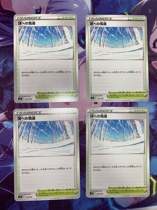 頂への雪道 026/028 4枚