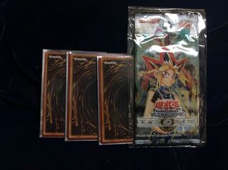 遊戯王未開封パック(天空の聖域)+オリパ3セット