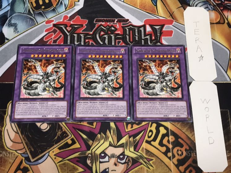 English Chimeratech Overdragon Rare Set of 3