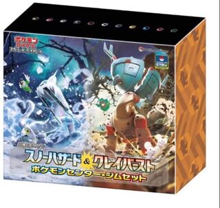 Snow Hazard & Clayburst Pokemon Center Gym Set