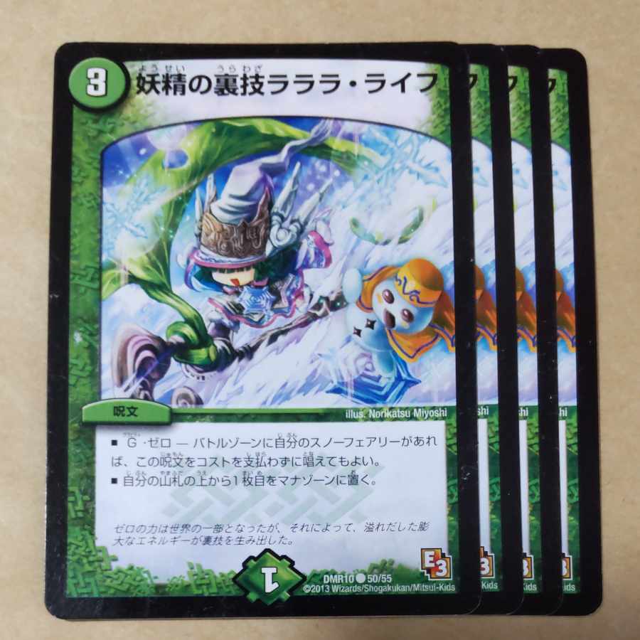 Fairy Backstage Lara Life, 4 sheets, scratched.