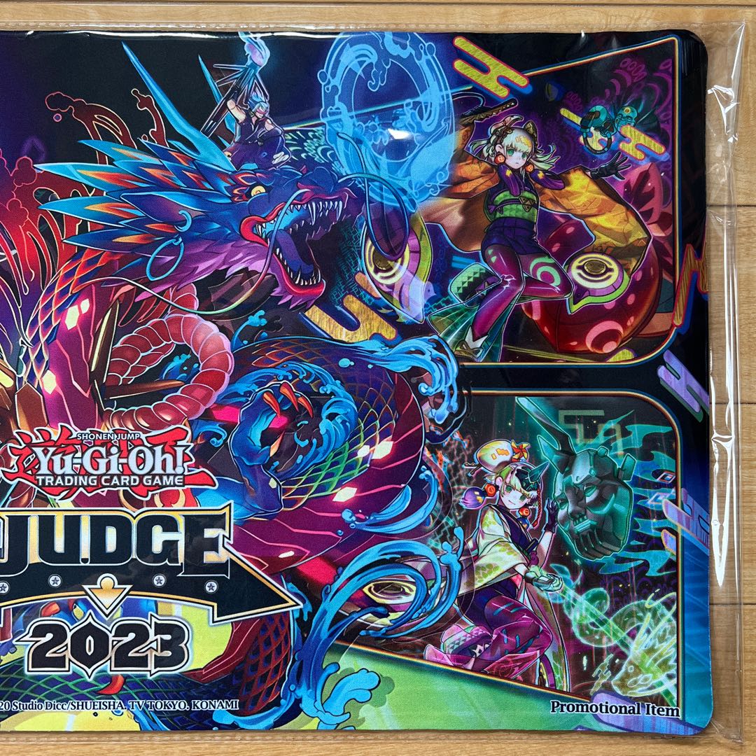 遊戯王 公式 JUDGE 2023 P.U.N.K. プレイマット 未開封 北米-