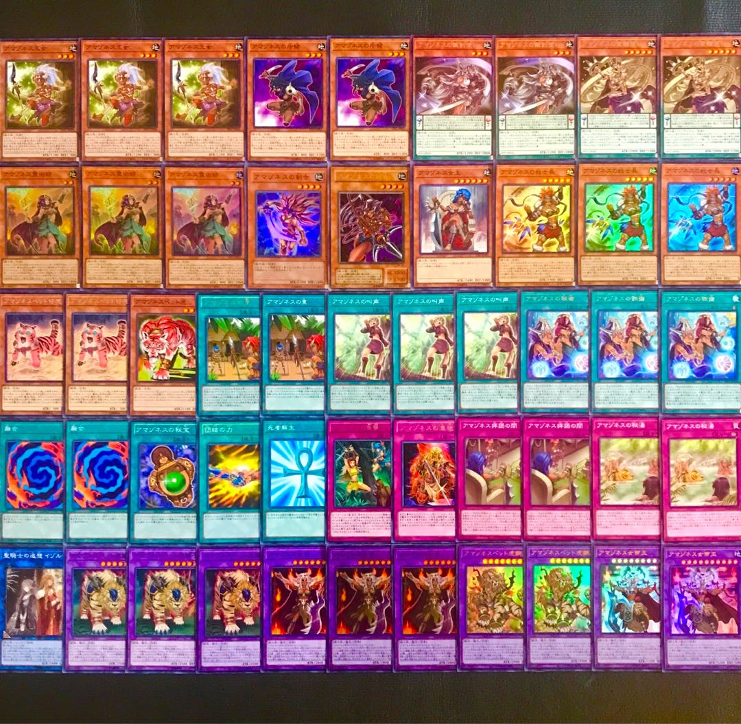 遊戯王【新規入り構築!!】アマゾネスデッキ40枚