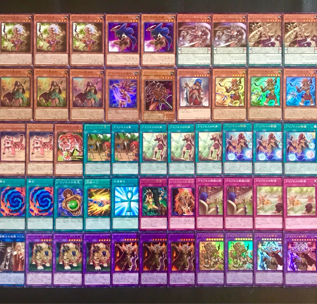 遊戯王【新規入り構築!!】アマゾネスデッキ40枚