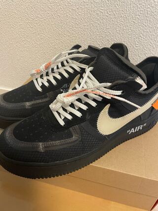 Off Ho Wight x Nike Air Riryoku1 Low "Black" 27.5cm