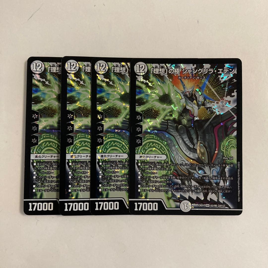 A187 "Ideal" Pole Shangri-La Eden SR Set of 4 DUEMA TREATMENT