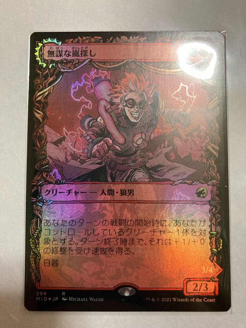 無謀な嵐探し　ショーケース　Foil