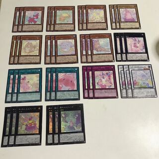 メルフィー　デッキパーツ　キラ６枚　各3枚　全42枚