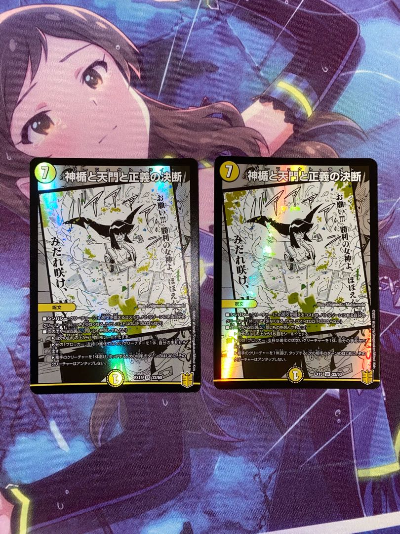 Divine Shield, Heaven's Gate, and the Decision of Justice SR 22/50 2 copies