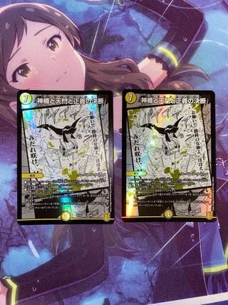 Divine Shield, Heaven's Gate, and the Decision of Justice SR 22/50 2 copies