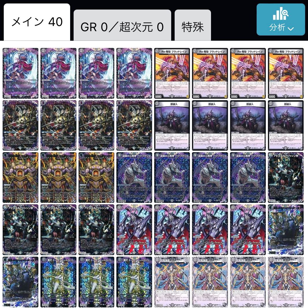 Black Mono Abyss Deck