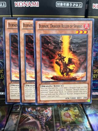 Yu-Gi-Oh Studio 3381 Fire Conqueror - Burner English Normal EN097