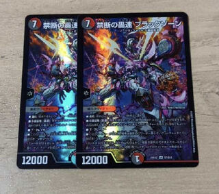 禁断の轟速 ブラックゾーン SR S7/S15 2枚