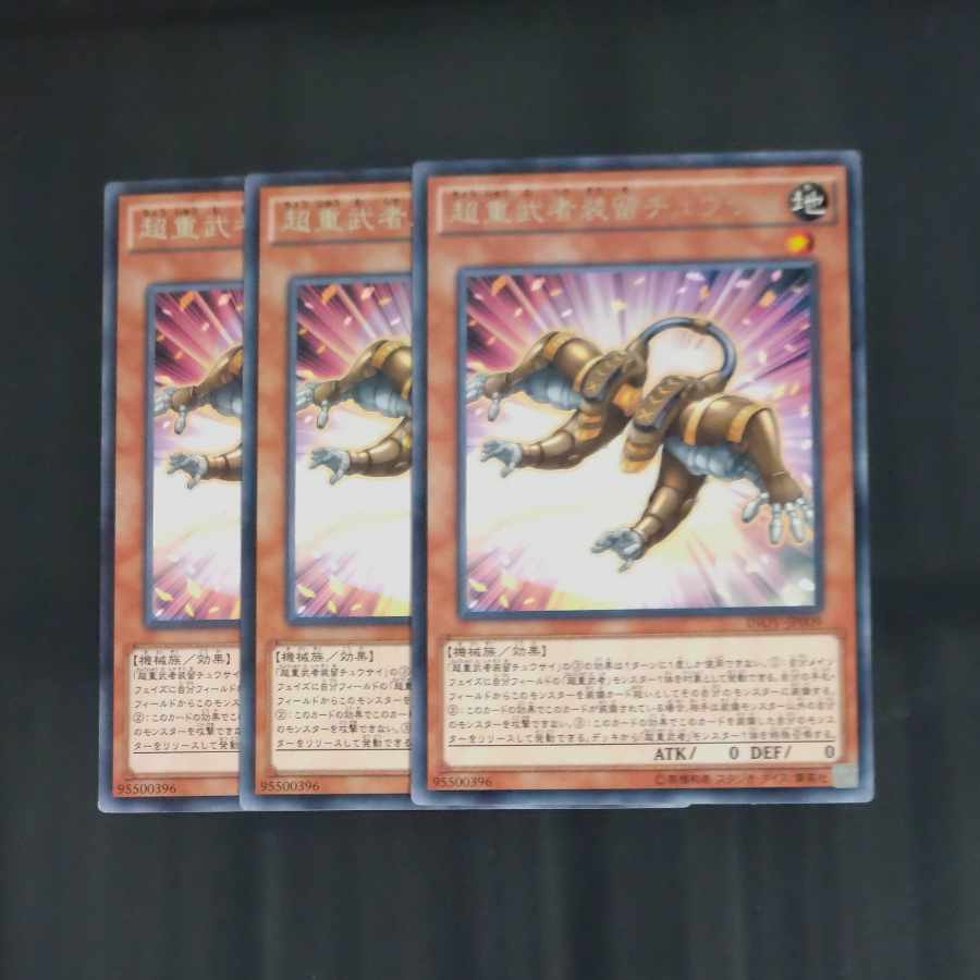 Superheavy Samurai Soulpeacemaker rare JP009✕3