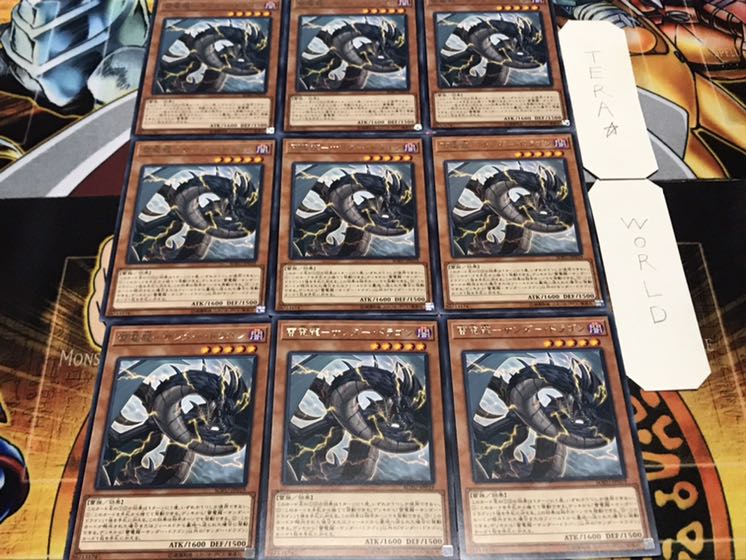 雷電龍-サンダー・ドラゴン レア 9枚セット