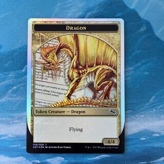 MTG foil ドラゴントークン 1枚