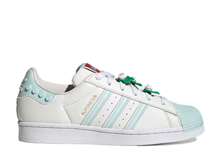 Adidas Women's Hoshiningen Lego "Cloud Ho Wight/Ice Mint/Footwear Ho Wight" GX7206 23cm
