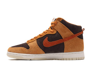 Nike Dunk High Retro Premium "Dark Curry" Bianca Bet Brown/Dark Russet Dark Curry Sail DD1401-200 27.5cm