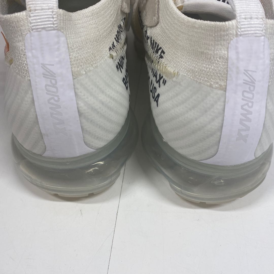 Off Ho Wight x Nike Air Vapormax "Ho Wight/Ho Wight" AA3831-100 26cm