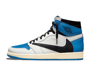 Travis Scott x Fragment x Nike Air Jordan 1 High "Military Snubbull" Military Snubbull/Ho Wight/Black DH3227-105 27.5cm
