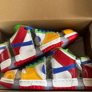 eBay x Nike SB Dunk Low "Sandy" Ho Wight/Hyper Royal/Meen Green FD8777-100 26cm