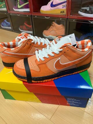 Concepts x Nike SB Dunk Low SP "Orange Lobster" Orange Lobster/Black FD8776-800 28.5cm