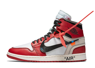 Off Ho Wight x Nike Air Jordan 1 Retro High The Ten "Chicago" Ho Wight/Black/Varsity Red AA3834-101 28cm