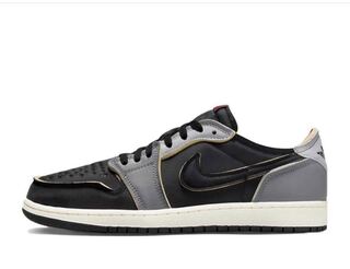 Nike Air Jordan 1 Low OG EX "Black and Smoke Grey" 27cm